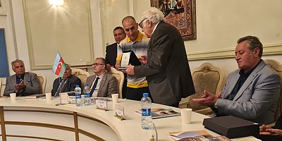 Irak Türkmen Heyetinden, Azerbaycan Yazarlar Birliği Başkanı Anar Rızayev'e Ziyaret