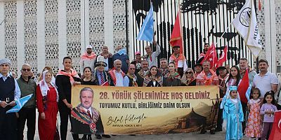 Irak Türkmenleri  28. Yörük Türkmen Toyu’na damga vurdu