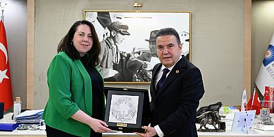 İrlanda’nın Ankara Büyükelçisi’nden Başkan Böcek’e ziyaret