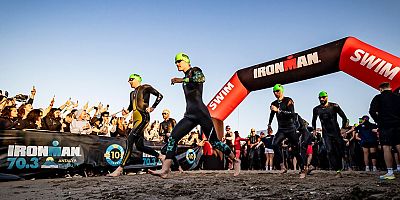 Ironman 70.3 Türkiye'ye rekor katılım