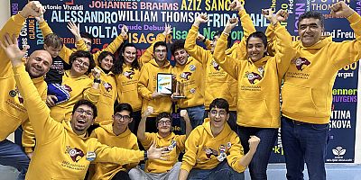 İşitme engelli takım teknoloji merakının engel tanımadığını gösterdi