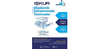 İŞKUR'dan akademik çalışmalara destek