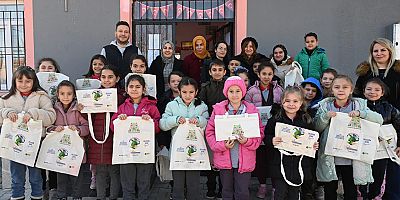 Isparta Belediyesi köy okullarında sıfır atık eğitimi veriyor