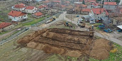 Isparta Belediyesinin desteğiyle Kayı köyüne sosyal tesis inşa ediliyor
