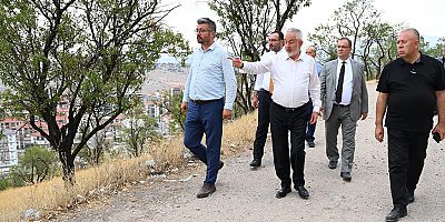 Isparta’nın Panoramik ve Doğal Seyir Terasında çalışmalar başlıyor