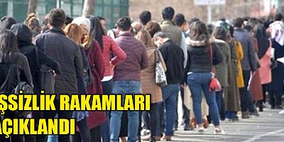 İşsizlik rakamları açıklandı
