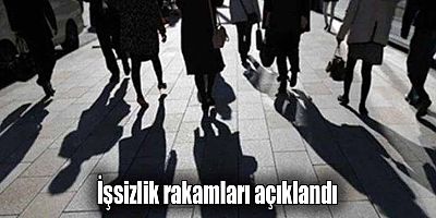 İşsizlik rakamları açıklandı