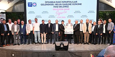 İstanbul’daki Ispartalılar birlik ve beraberlik sofrasında buluştu