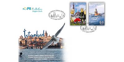 İstanbul'un güzellikleri PTT pullarında