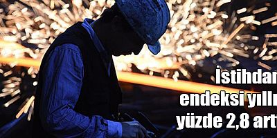 İstihdam endeksi yıllık yüzde 2,8 arttı