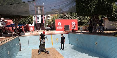 İtfaiye adayları zorlu parkurlarda ter döküyor 