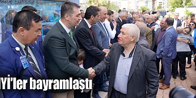 İYİ'ler bayramlaştı