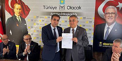 İYİ Parti Aksu’da Tütüşoğlu Başkan