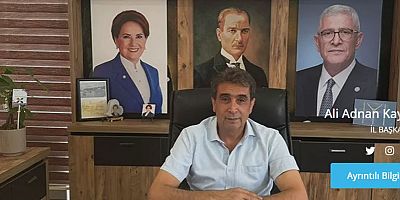 İYİ Parti Antalya İl Başkanı Kaya: Gün devlete sahip çıkma günüdür