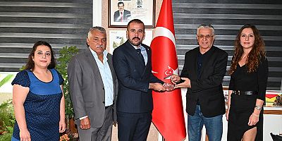 İYİ Parti’den Başkan Topaloğlu’na ziyaret 