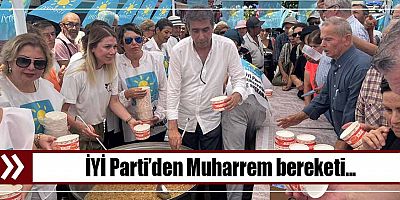 İYİ Parti’den Muharrem bereketi..