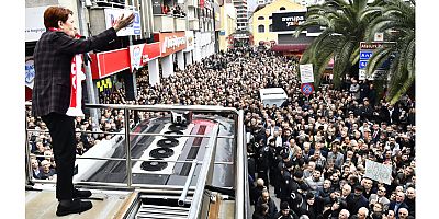İYİ Parti Genel Başkanı Meral Akşener Samsun'da...