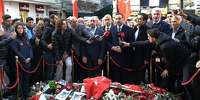 İYİ Parti heyetinden İstiklal Caddesi ziyareti