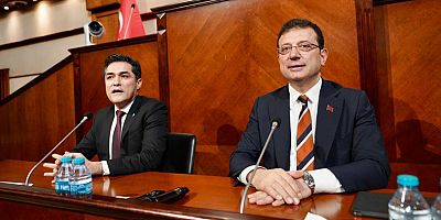 İYİ Parti İstanbul'dan İmamoğlu'na destek ziyareti