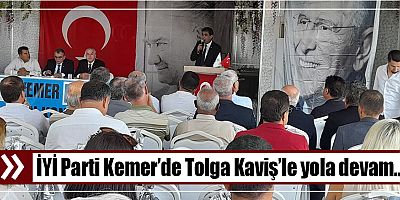 İYİ Parti Kemer İlçe Kongresi yapıldı