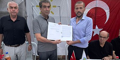 İYİ Parti Kemer İlçe Teşkilatı resmen göreve başladı