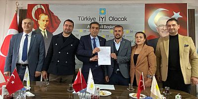 İYİ Parti Kemer Tolga Kaviş’e emanet
