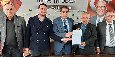 İYİ Parti Korkuteli’nde ‘Ağabey’ Süleyman Yıldız dönemi