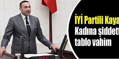 İYİ Partili Kaya kadına şiddet hakkında konuştu