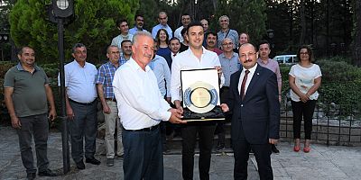 Jandarma Komutanı'na veda