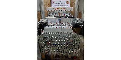 Jandarmadan kaçak içkiye geçit yok