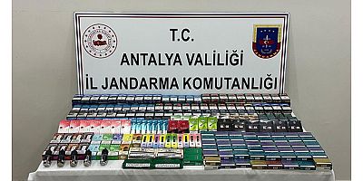 Jandarmadan kaçak sigara operasyonu