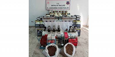 Jandarmadan kaçak sigaraya geçit yok