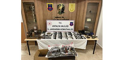 Jandarmadan kaçak silah operasyonu