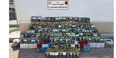 Jandarmadan kaçak tütün operasyonu