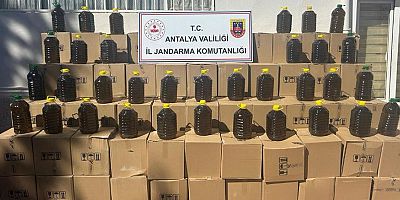 Jandarmadan sahte zeytinyağı operasyonu