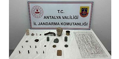 Jandarmadan tarihi eser kaçakçılığına geçit yok