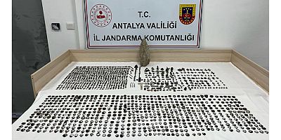 Jandarmadan Tarihi Eser Kaçakçılığına geçit yok