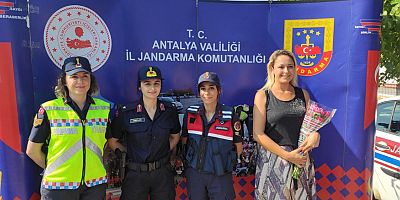 Jandarmadan *YAYALAR KIRMIZI ÇİZGİMİZDİR* faaliyeti