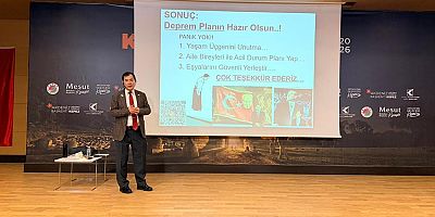 Japon deprem uzmanı Moriwaki’den Kepez Kitap Fuarı’nda hayat kurtaran uyarılar