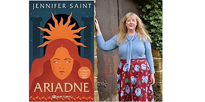 Jennifer Saint'in Antik Yunan Mitlerini yeniden kurguladığı ilk romanı Ariadne, Epsilon logosuyla Türkçe'de