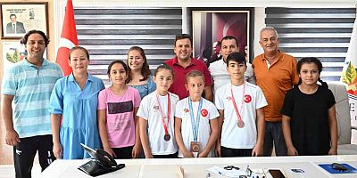 Judoculardan Başkan Vekili Acar'a ziyaret