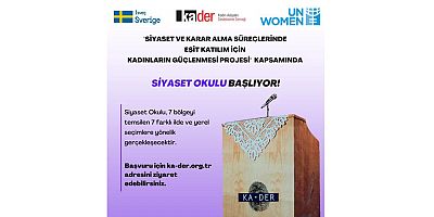 KA.DER Kadın Adayları Yerel Seçimlere Hazırlıyor: Son başvuru 16 Temmuz’da
