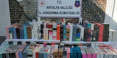 Kaçak parfüm ve kaçak sigara ele geçirildi