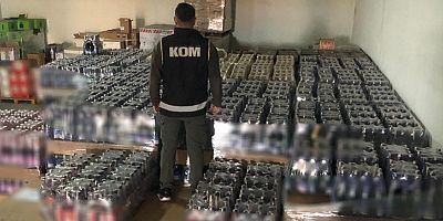 Kaçak tütün ve içki operasyonu