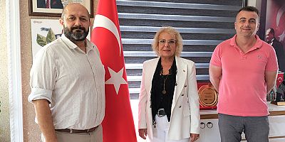 Kan Bağışı Merkezi Müdüründen Başkan Vekiline ziyaret 