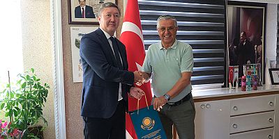 Kanafeyev’den Başkan Topaloğlu’na ziyaret 