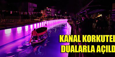 Kanal Korkuteli dualarla açıldı