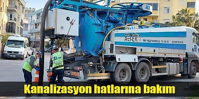 Kanalizasyon hatlarına bakım