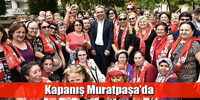 Kapanış Muratpaşa’da