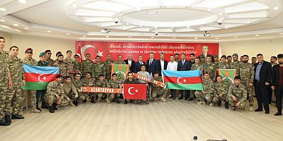 Karabağ'ın kahramanlarından Alanya Belediyesi'ne ziyaret